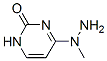 2(1H)-Pyrimidinone, 4-(1-methylhydrazino)- (7CI,8CI,9CI) 结构式