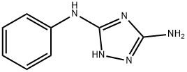 N5-苯基-1H-1,2,4-噻唑-3,5-二胺 结构式