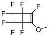 1,2,4,5,5,6,6-Heptafluoro-3-methoxybicyclo[2.2.0]hex-2-ene 结构式