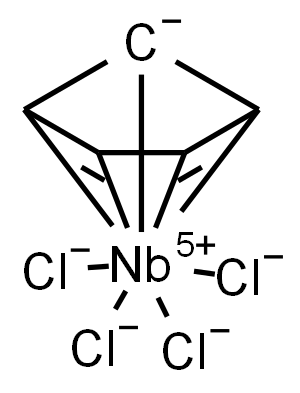 四氯化环戊二烯基铌 结构式