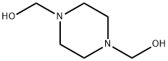 哌嗪-1,4-二酰二甲醇 结构式