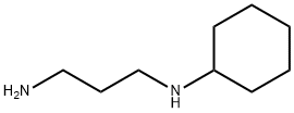 N-(3-氨丙基)环己胺 结构式