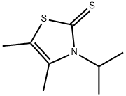 4,5-二甲基-2-异丙基-3-噻唑啉 结构式