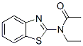 Acetamide, N-2-benzothiazolyl-N-ethyl- (9CI) 结构式