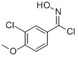 3-氯-N-羟基-4-甲氧基亚氨代苯甲酰氯 结构式