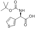 BOC-(R)-3-噻吩基甘氨酸 结构式