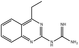 Guanidine, (4-ethyl-2-quinazolinyl)- (9CI) 结构式