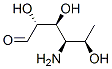 4-Amino-4,6-dideoxy-D-gluco-hexose 结构式