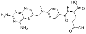 D(-)-氨甲蝶呤水合物 结构式