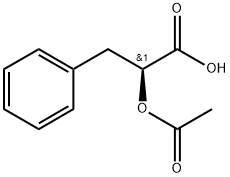 O-ACETYL PHENYL L-LACTIC ACID 结构式