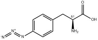 4-叠氮基-L-苯丙氨酸 结构式