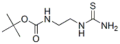 Carbamic acid, [2-[(aminothioxomethyl)amino]ethyl]-, 1,1-dimethylethyl ester 结构式