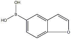苯并呋喃-5-硼酸 结构式
