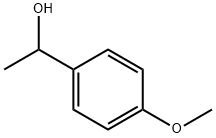 4-甲氧基-α-甲基苯甲醇 结构式