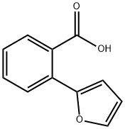 2-(2-呋喃)苯甲酸 结构式