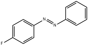 (E)-4-Fluoroazobenzene 结构式