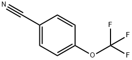 4-三氟甲氧基苯腈 结构式