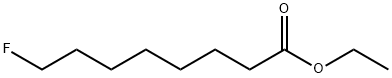 8-Fluorooctanoic acid ethyl ester 结构式
