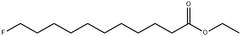 11-Fluoroundecanoic acid ethyl ester 结构式