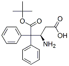 (ΒR)-Β-[[(1,1-二甲基乙氧基)羰基]氨基]-Γ-苯基苯丙酸 结构式