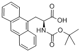 BOC-3-(9-蒽基)-L-丙氨酸 结构式