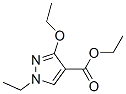 1H-Pyrazole-4-carboxylicacid,3-ethoxy-1-ethyl-,ethylester(9CI) 结构式