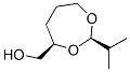 1,3-Dioxepane-4-methanol,2-(1-methylethyl)-,(2R,4R)-(9CI) 结构式