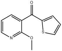 2-METHOXY-3-THENOYLPYRIDINE 结构式