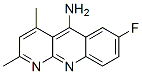 Benzo[b][1,8]naphthyridin-5-amine, 7-fluoro-2,4-dimethyl- (9CI) 结构式