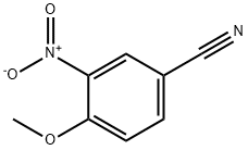 4-甲氧基-3-硝基苯甲腈 结构式