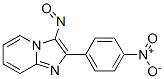 2-(p-Nitrophenyl)-3-nitrosoimidazo[1,2-a]pyridine 结构式