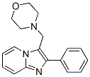 3-(Morpholinomethyl)-2-phenylimidazo[1,2-a]pyridine 结构式