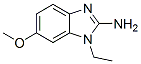 Benzimidazole, 2-amino-1-ethyl-6-methoxy- (8CI) 结构式