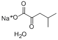 4-甲基-2-氧戊酸钠水合物 结构式