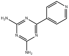 2,4-二氨基-6-(4-吡啶)-S-三嗪 结构式