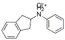 (2,3-dihydro-1H-inden-2-yl)(phenyl)ammonium chloride 结构式