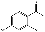 2',4'-二溴苯乙酮 结构式