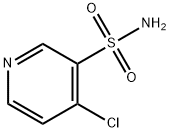 4-氯吡啶-3-磺酰胺 结构式