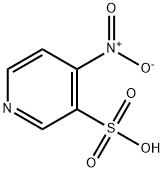 4-硝基吡啶-3-磺酸 结构式