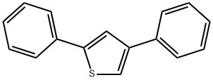 2,4-Diphenylthiophene 结构式