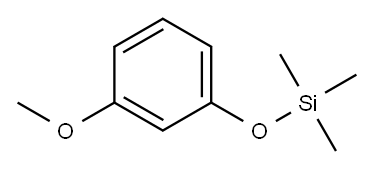 3-Methoxyphenyloxytrimethylsilane 结构式