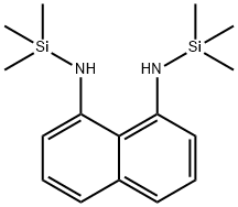 1,8-Bis(trimethylsilylamino)naphthalene 结构式