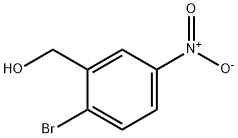 2-溴-5-硝基苄醇 结构式