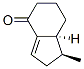 4H-Inden-4-one,1,2,5,6,7,7a-hexahydro-1-methyl-,(1S,7aS)-(9CI) 结构式