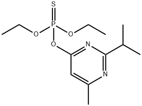 二嗪磷标准溶液 结构式