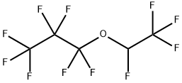 七氟丙基1,2,2,2-四氟乙醚 结构式