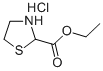 ETHYL THIAZOLIDINE-2-CARBOXYLATE HYDROCHLORIDE 结构式