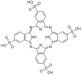 四磺酸酞菁 结构式