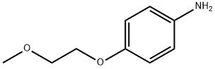 4-(2-甲氧基乙氧基)苯胺 结构式