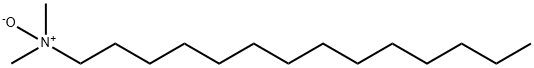 N,N-二甲基十四癸胺-N-氧化物 结构式